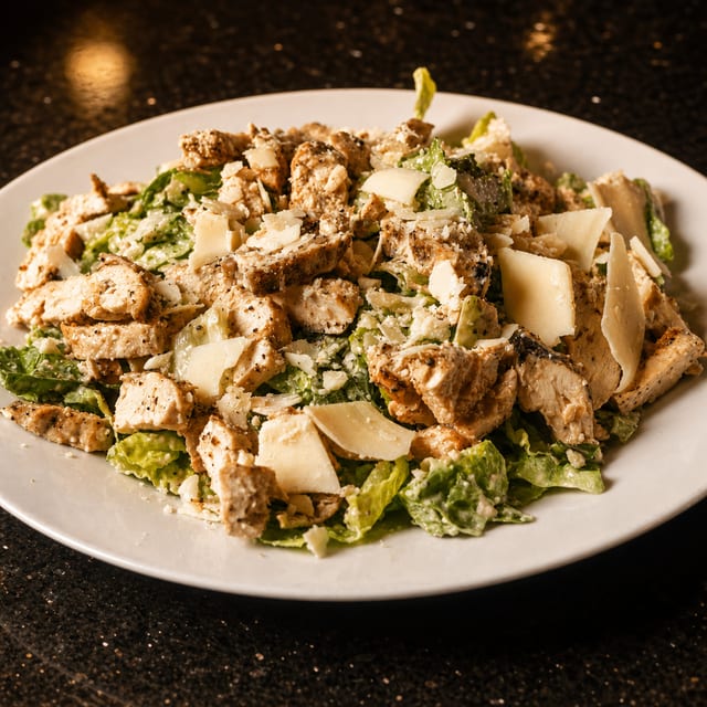 Chicken Caesar Salad.